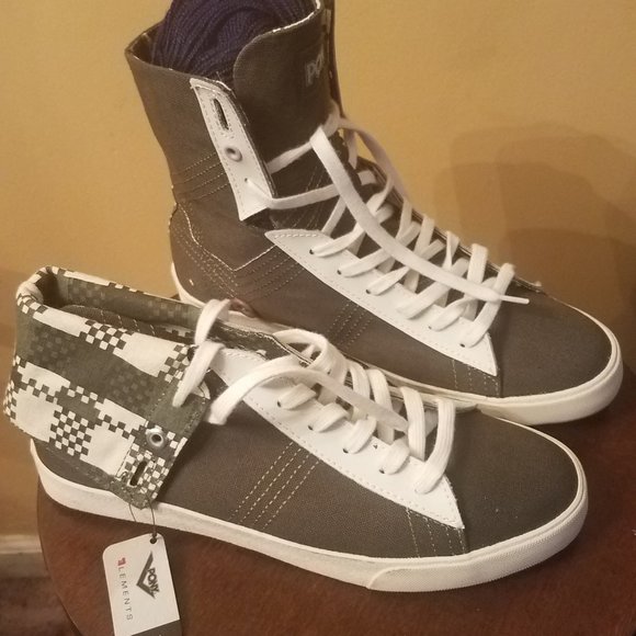 Pony Forest Green & White FTD Gleason Sneakers Sz 10 NEW - Picture 2 of 11